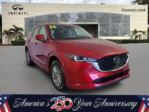Soul Red Crystal Metallic 2024 Mazda CX-5 2.5 S Preferred Package