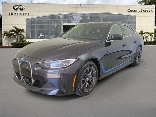 Black Sapphire Metallic 2024 BMW i4 Gran Coupe eDrive40