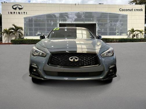 Slate Gray 2023 INFINITI Q50 RED SPORT 400