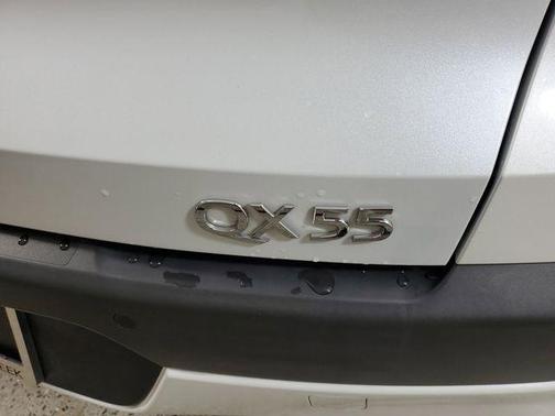 Radiant White 2023 INFINITI QX55 LUXE