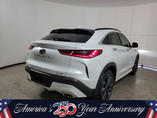 Radiant White 2023 INFINITI QX55 LUXE