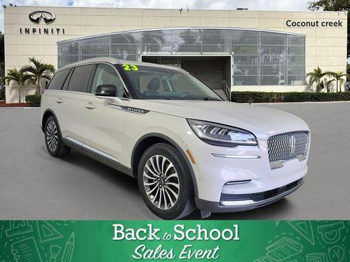 Pearl Metallic 2023 Lincoln Aviator Reserve RWD