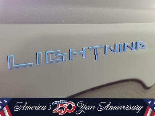 Black Metallic 2023 Ford F-150 Lightning LARIAT
