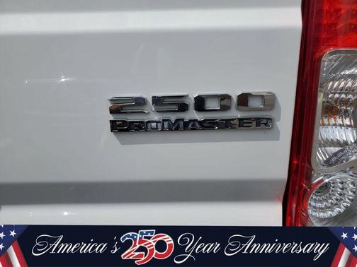 Bright White Clearcoat 2023 RAM ProMaster 2500 High Roof