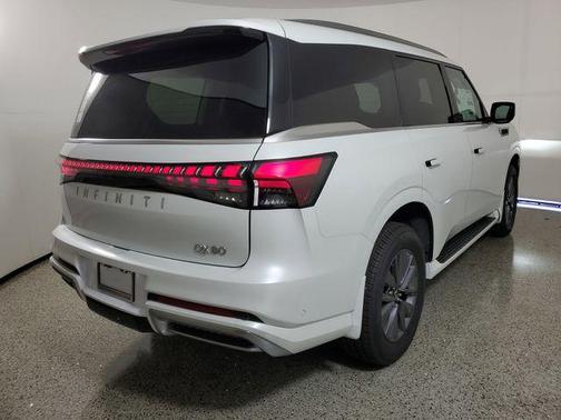 Radiant White 2026 INFINITI QX80 PURE