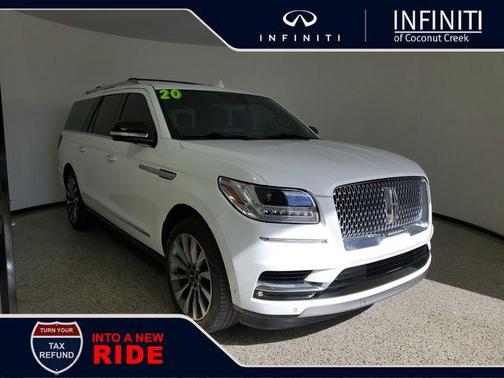White 2020 Lincoln Navigator L Reserve
