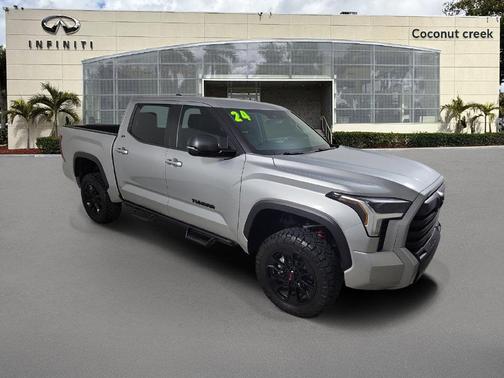 Celestial Silver Metallic 2024 Toyota Tundra SR5