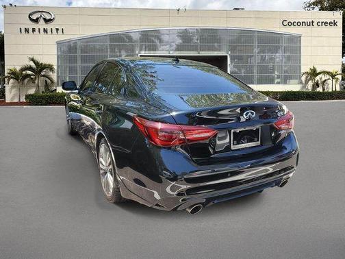 Black Obsidian 2023 INFINITI Q50 SENSORY