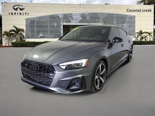 Daytona Gray Pearl Effect 2023 Audi A5 Sportback 45 S Line Prestige