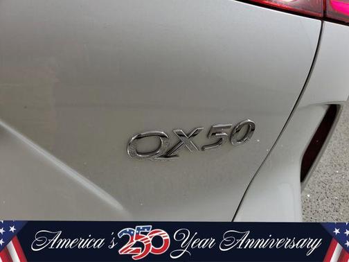 Radiant White 2023 INFINITI QX50 Luxe