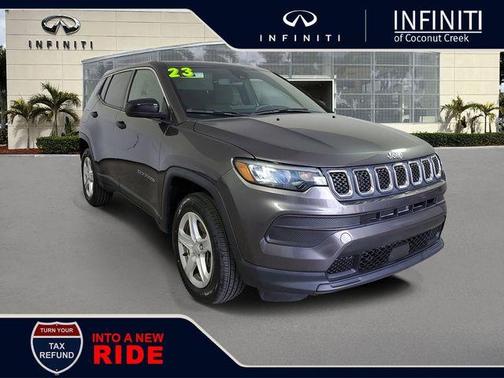 Granite Crystal Clearcoat Metallic 2023 Jeep Compass Sport