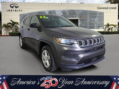 Granite Crystal Clearcoat Metallic 2023 Jeep Compass Sport