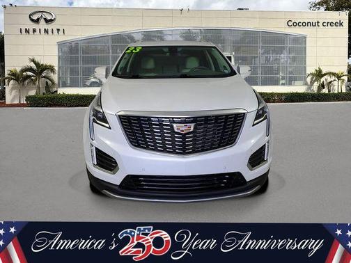 Crystal White 2023 Cadillac XT5 Premium Luxury