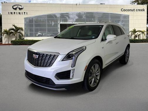 Crystal White 2023 Cadillac XT5 Premium Luxury