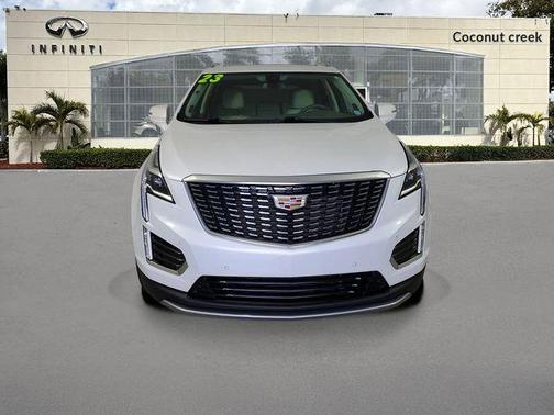 Crystal White 2023 Cadillac XT5 Premium Luxury