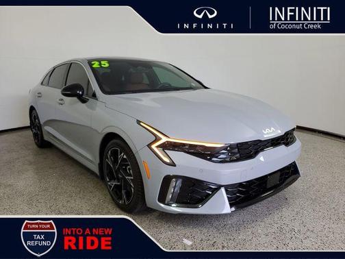 Wolf Gray 2025 Kia K5 GT-Line