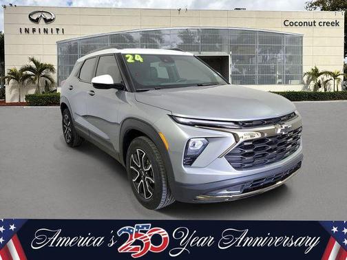 Sterling Gray Metallic 2024 Chevrolet Trailblazer ACTIV