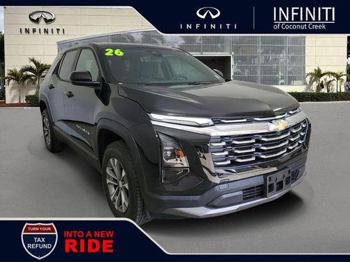 Black Metallic 2026 Chevrolet Equinox LT