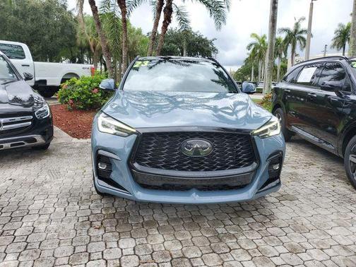 Slate Gray 2023 INFINITI QX50 SPORT