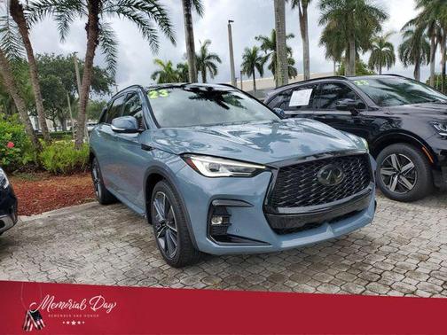 Slate Gray 2023 INFINITI QX50 SPORT
