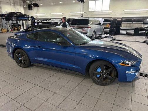 Blue Metallic 2022 Ford Mustang EcoBoost Premium