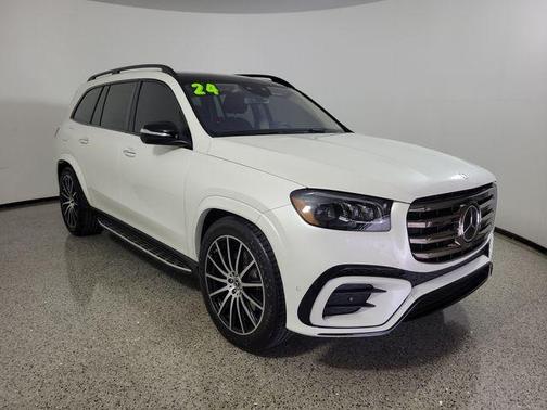 White 2024 Mercedes-Benz GLS 450 4MATIC