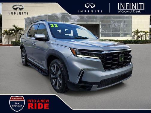 Lunar Silver Metallic 2023 Honda Pilot Elite