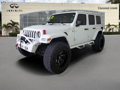 Bright White Clearcoat 2021 Jeep Wrangler Unlimited Sport
