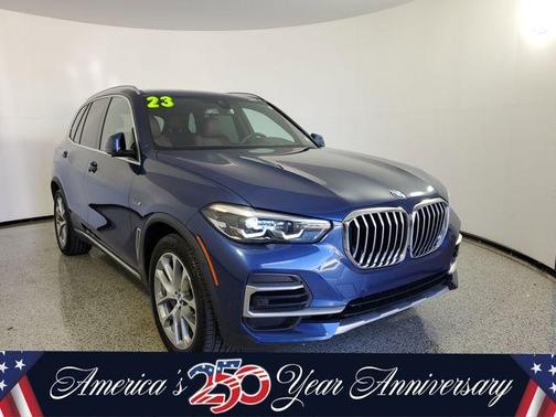 Blue Metallic 2023 BMW X5 PHEV xDrive45e