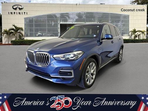 Blue Metallic 2023 BMW X5 PHEV xDrive45e