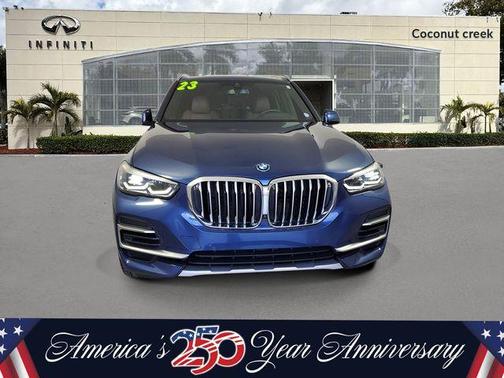 Blue Metallic 2023 BMW X5 PHEV xDrive45e