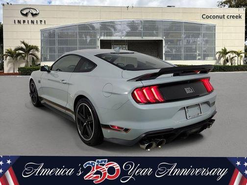 Gray 2021 Ford Mustang Mach 1