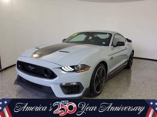 Gray 2021 Ford Mustang Mach 1