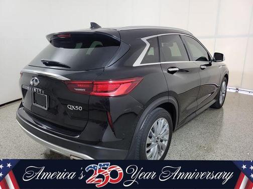 Black Obsidian 2023 INFINITI QX50 Luxe