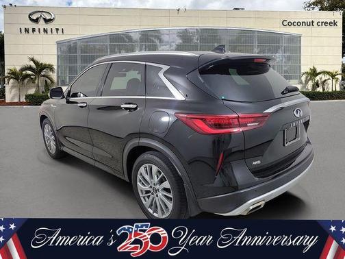 Black Obsidian 2023 INFINITI QX50 Luxe