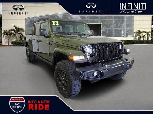 Sarge Green Clearcoat 2023 Jeep Gladiator Sport