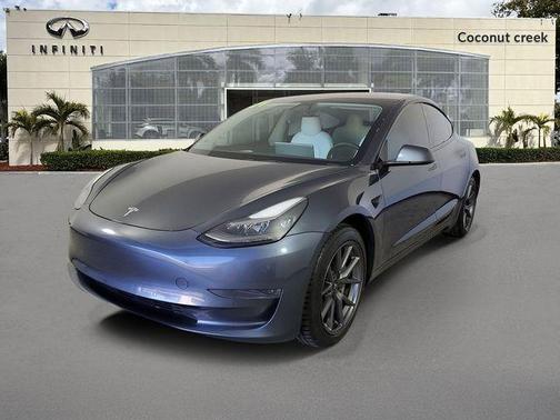 Midnight Silver Metallic 2021 Tesla Model 3 Standard Range Plus