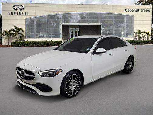 Polar White 2022 Mercedes-Benz C-Class C 300