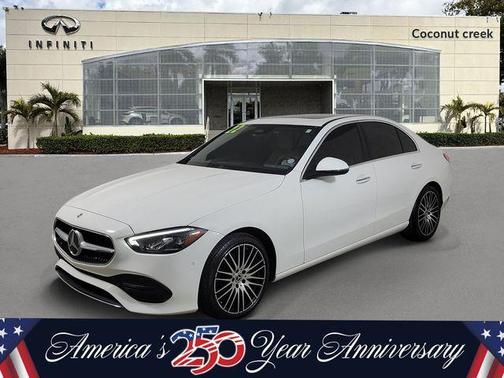 Polar White 2022 Mercedes-Benz C-Class C 300
