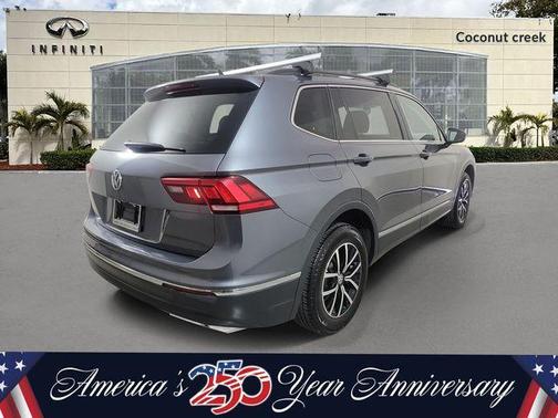 Platinum Gray Metallic 2021 Volkswagen Tiguan 2.0T SE