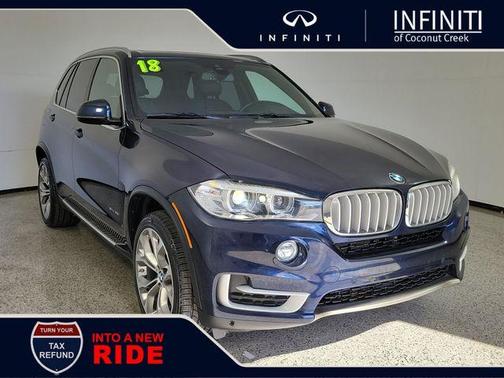 Imperial Blue Metallic 2018 BMW X5 sDrive35i