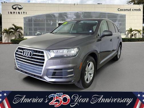 Samurai Gray Metallic 2019 Audi Q7 45 Premium Plus