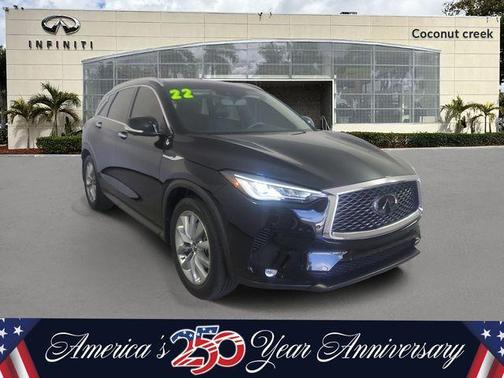 Black Obsidian 2022 INFINITI QX50 ESSENTIAL