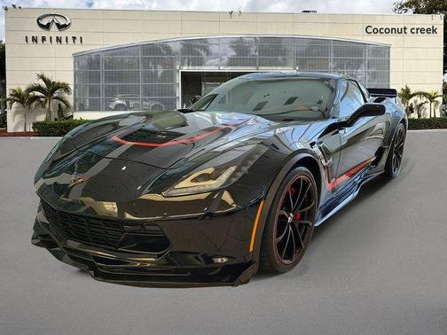 Black 2018 Chevrolet Corvette Grand Sport