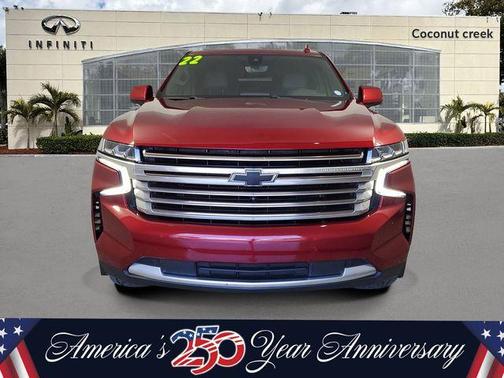 Cherry Red 2022 Chevrolet Tahoe High Country