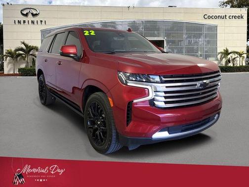 Cherry Red 2022 Chevrolet Tahoe High Country