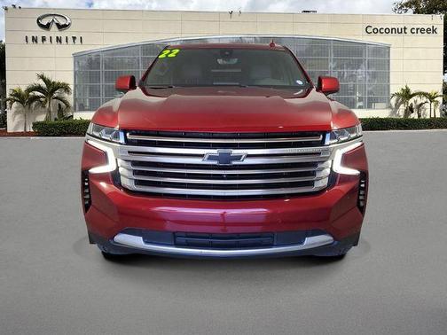 Cherry Red 2022 Chevrolet Tahoe High Country