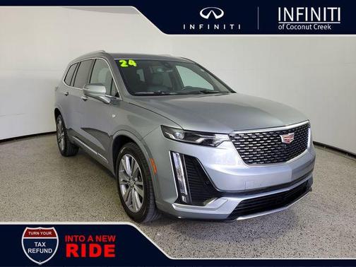 Silver Metallic 2024 Cadillac XT6 Premium Luxury AWD