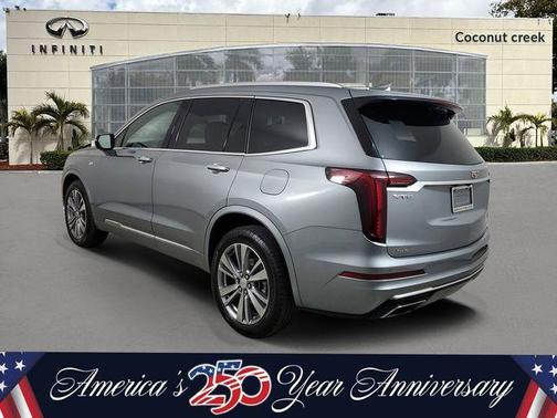 Silver Metallic 2024 Cadillac XT6 Premium Luxury AWD