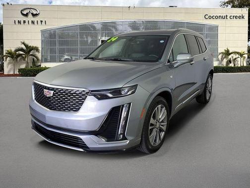 Silver Metallic 2024 Cadillac XT6 Premium Luxury AWD